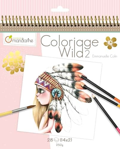 Detalle de Avenue Mandarine GY068C Cuaderno Wild 20 x 20 cm