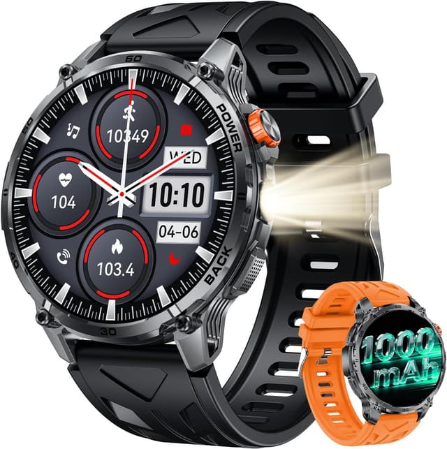 Detalle de idomars Orologio Smartwatch uomo 1,85