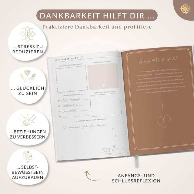 Thumbnail 5 de LEBENSKOMPASS Sunlight Dankbarkeitstagebuch