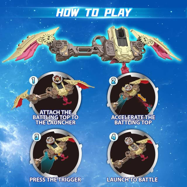 Detalle 2 de INFINITY NADO S7 Peonza con Lanzador 58.951