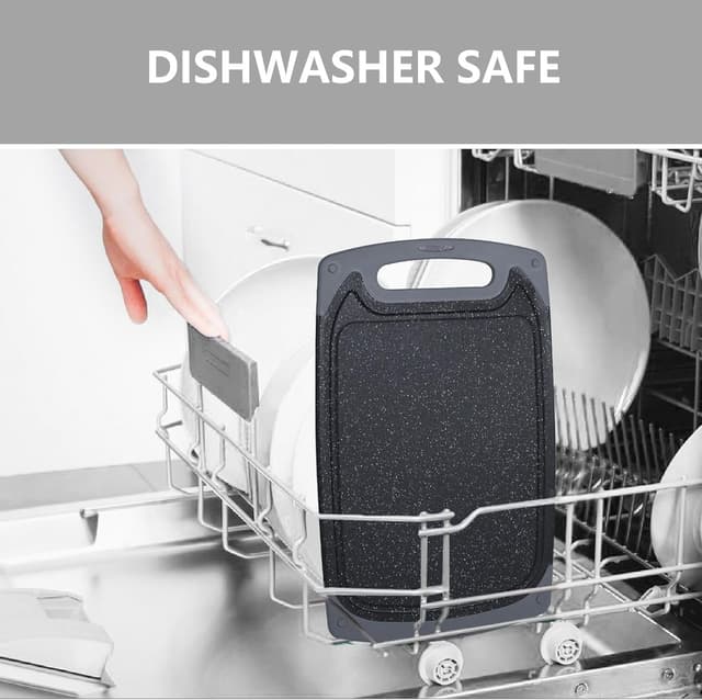 Thumbnail 4 de Chopping Board Set: BPA Free Plastic 3pc