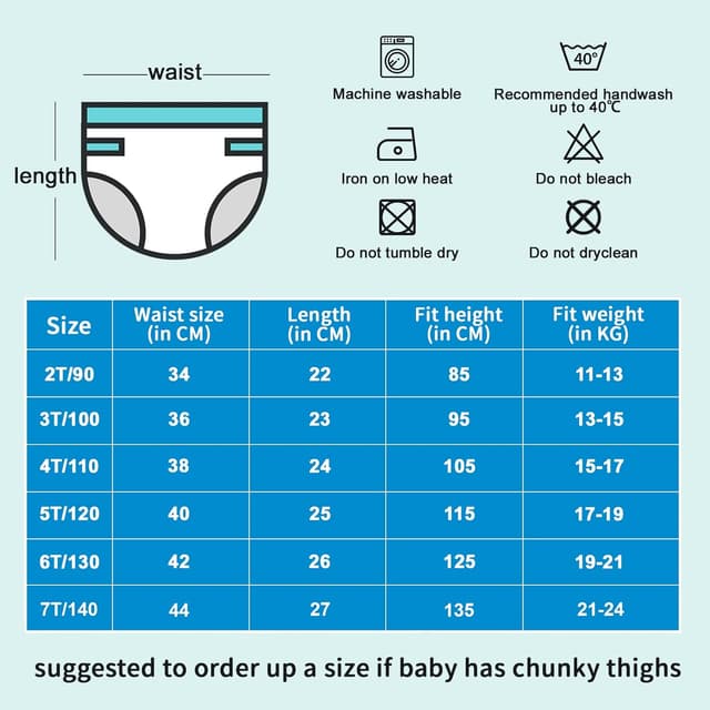 Detalle 2 de Flyish Direct Potty Training Pants 3T