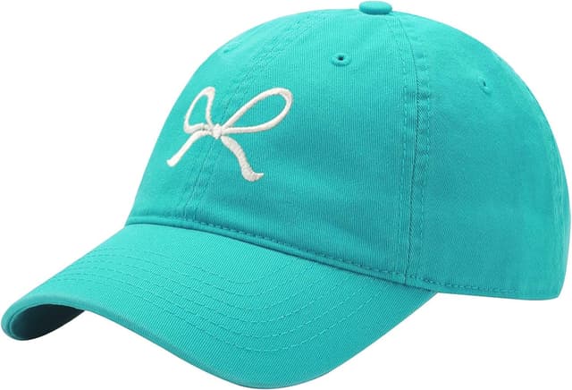 Detalle de ANYZSCO Adjustable Y2K Trucker Baseball Cap with Wide Brim Bow (Unisex)