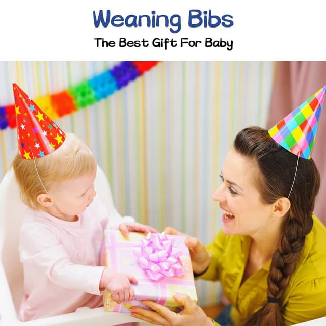 Thumbnail 6 de Vicloon Ärmellätzchen wasserfest fürs Hochstuhl 6 Monate