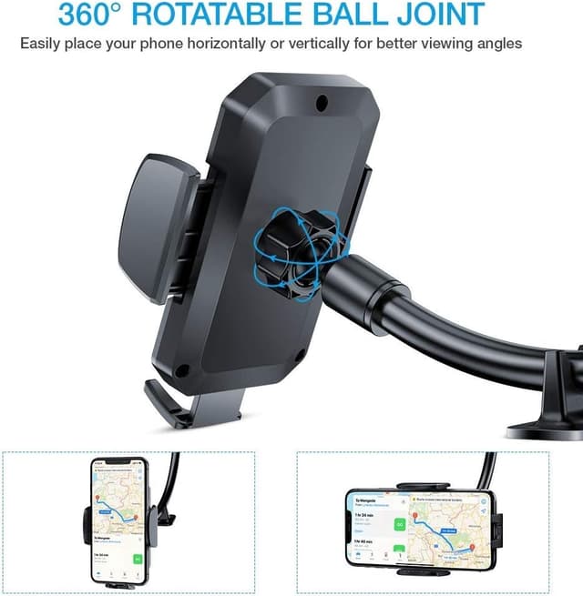 Thumbnail 3 de FLOVEME Car Phone Holder windsreen gooseneck for iPhone 13