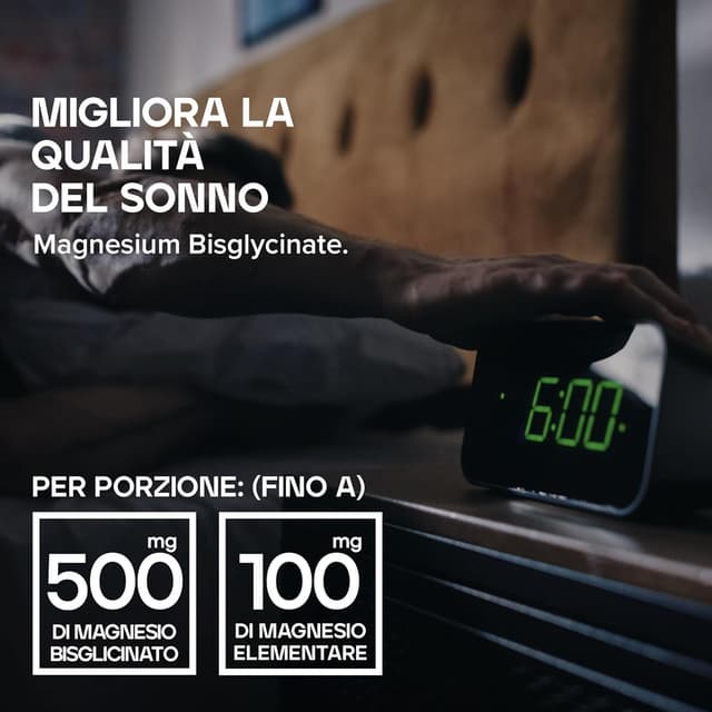 Detalle de Bulk Magnesio bisglicinato in compresse 500 mg (200 mg di magnesio attivo) – 180 compresse