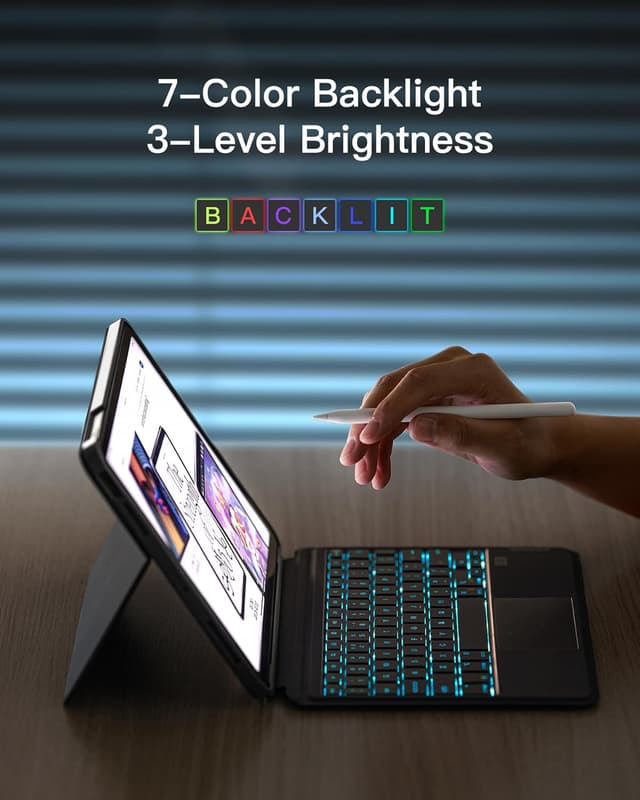 Thumbnail 6 de Inateck KB04112 detachable keyboard case 11-inch for iPad