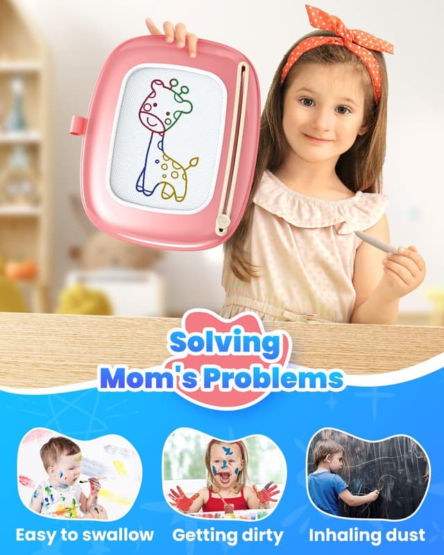 Thumbnail 5 de Seimome Magnetic Drawing Board 13.1 x 10.7 in 🖍