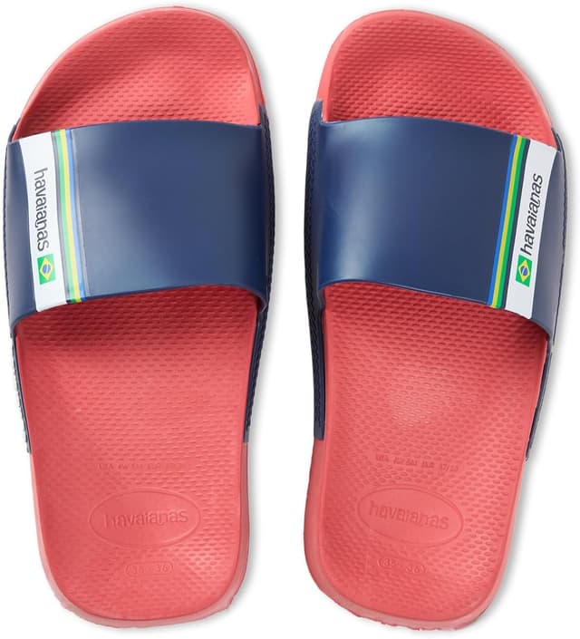 Detalle de Havaianas Slide Brasil infradito unisex in gomma