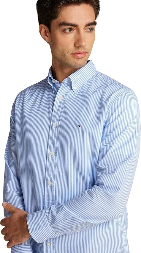 Thumbnail 4 de Tommy Hilfiger Camisa Hombre Flex Poplin Regular Fit 👔