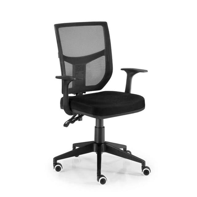 Detalle de Euromof Roma Silla de oficina negra