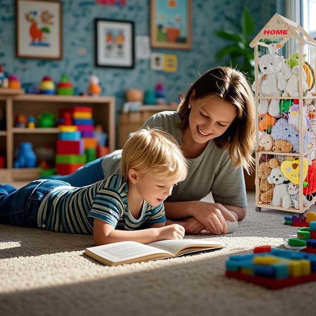 Detalle 2 de Solid Wood Soft Toy Storage 150cm