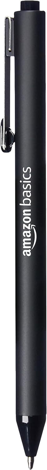 Thumbnail 3 de Amazon Basics Penna a sfera a scatto 12 pezzi 🖊