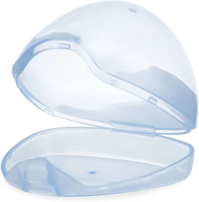 Detalle de PandaEar Dummy Holder Case (4 Pack) – Universal Pacifier Box Covers for Travel, BPA Free