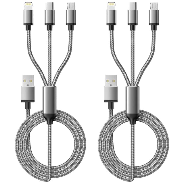 Detalle de Multi Charger Cable 3-in-1, 1.2m 3A
