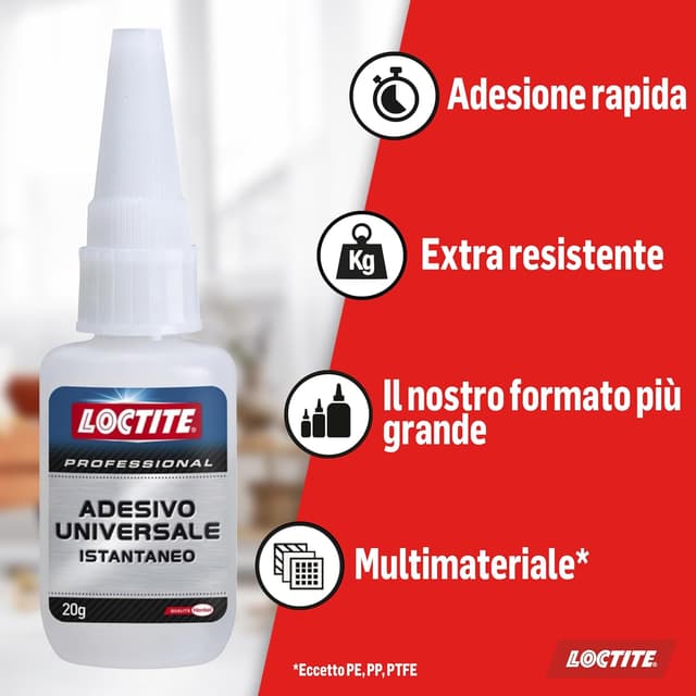Thumbnail 2 de Loctite Adesivo Universale Istantaneo 20g