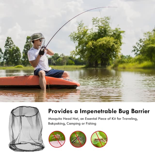 Thumbnail 5 de ACWOO Mosquitera de cabeza 2 unidades