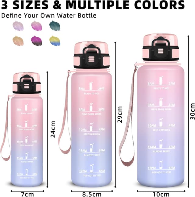 Thumbnail 5 de Botella de Agua 1l con Filtro y Tapa a Prueba de Fugas 🚰