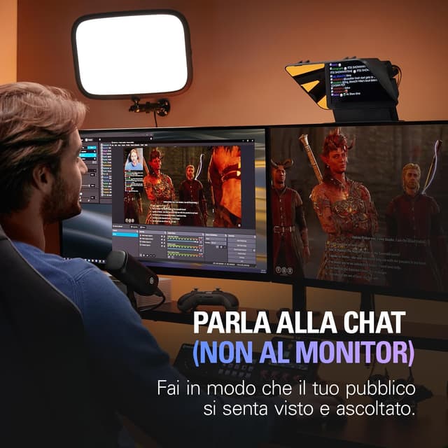 Thumbnail 4 de Elgato Prompter Teleprompter con schermo integrato