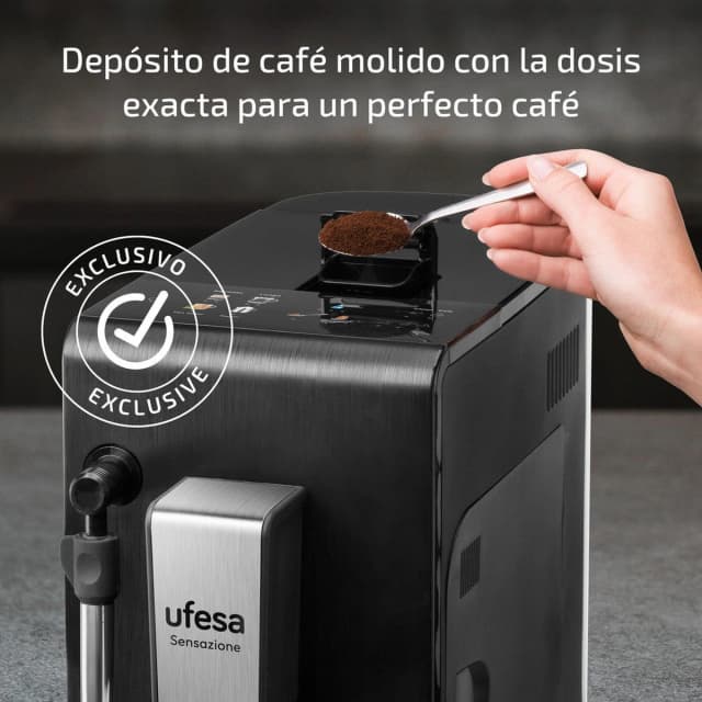 Thumbnail 3 de Ufesa Sensazione Back cafetera superautomática 1,4 litros