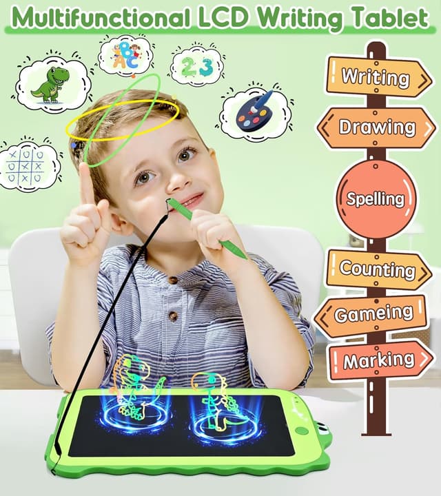 Detalle 2 de LCD Drawing Tablet 8.5-inch for Kids
