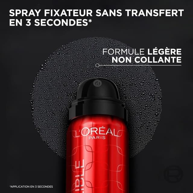 Detalle 2 de L’Oréal Paris Spray Fixateur de Maquillage Waterproof Infaillible 75 ml