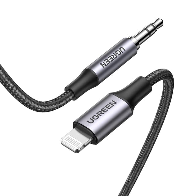 Imagen de UGREEN Câble Lightning Jack 3,5 mm MFi 1M en OfertitasTOP