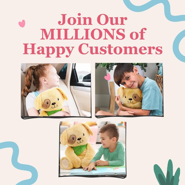 Thumbnail 5 de Lilly's Love Dexter The Dog 5lb weighted plush