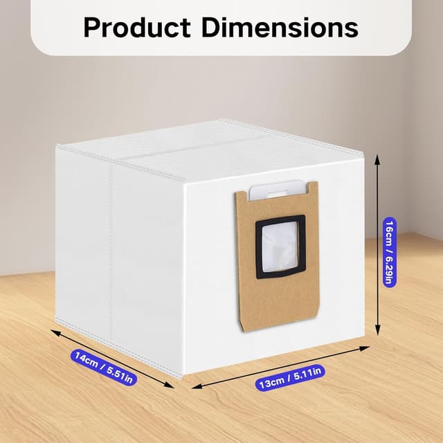 Thumbnail 2 de Eufy E25 Dust Bags 8-Pack 3.1L