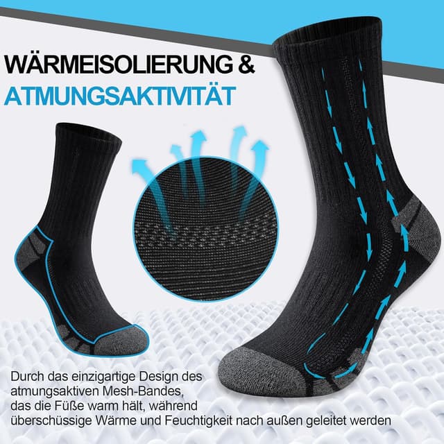 Thumbnail 1 de Cirorld Wandersocken Herren Damen 6 Paar