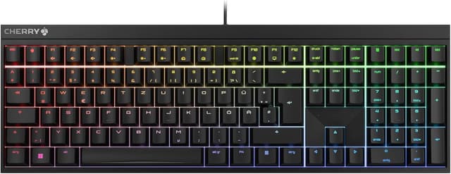 Detalle de CHERRY MX 2.0S Gaming-Tastatur mit RGB und MX2A Red Switches (QWERTZ, kabelgebunden)