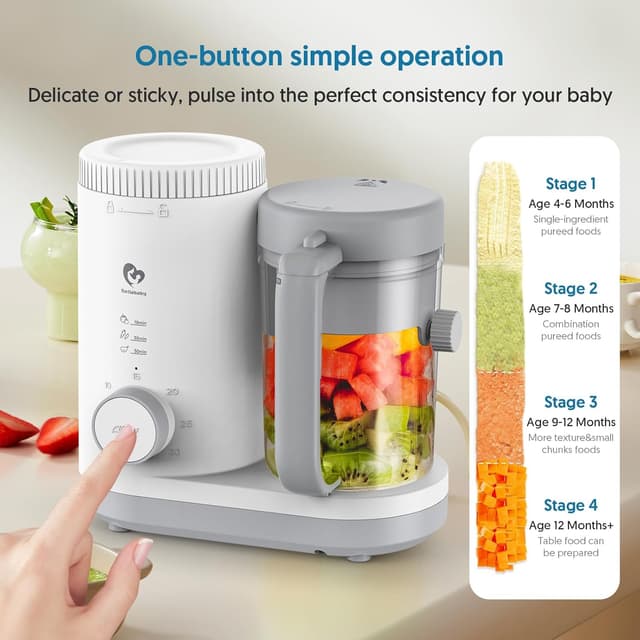 Thumbnail 5 de Bellababy Baby Food Maker with Reversible Steam Basket