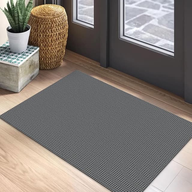 Imagen de EARTHALL Woven Area Rug 2x3 ft washable door mat en OfertitasTOP