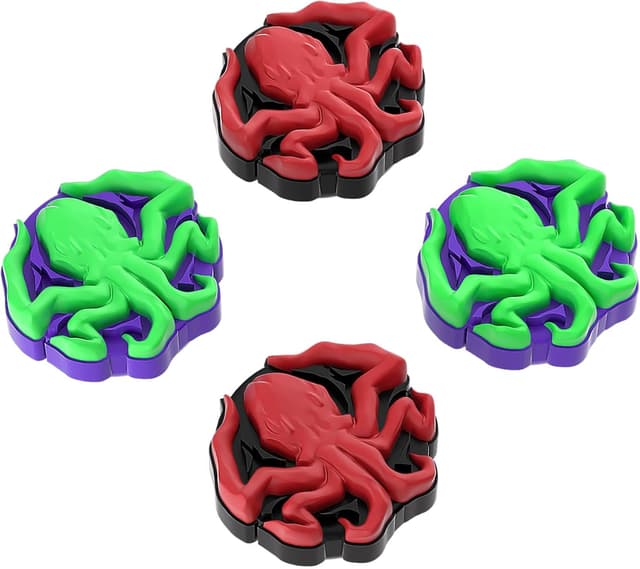 Thumbnail 6 de PlayVital Thumb Grip Caps for Nintendo Switch / Switch Lite / Switch OLED Joy-Con (Daruma & Kitsune)