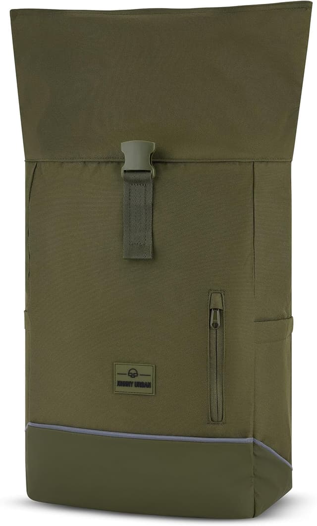 Detalle de Johnny Urban Robin Medium – sac à dos/vélo 2 en 1 hydrophobe, compartiment ordinateur 16 pouces