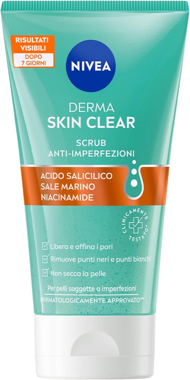 Imagen de NIVEA Derma Skin Clear Scrub 150 ml en OfertitasTOP
