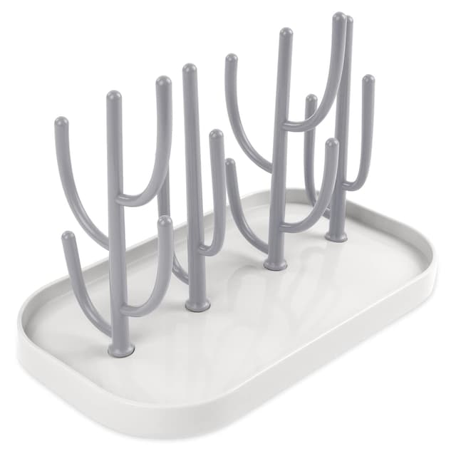 Detalle de Vicloon Trockenständer Babyflaschen grau