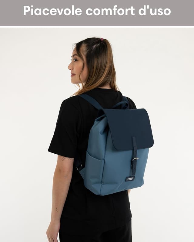 Detalle 2 de LARKSON Zaino Donna Blu Multi Ida 13