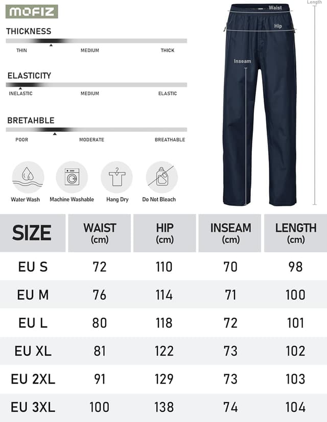 Thumbnail 6 de MoFiz Pantalon Imperméable Femme 5000mm