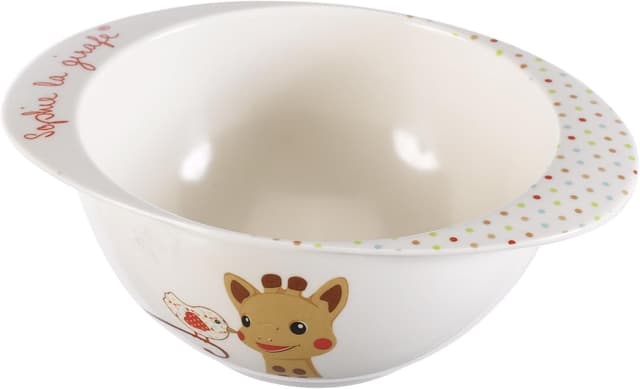 Detalle de Sophie la Girafe Fresh Touch – Set repas en mélamine Version Kiwi