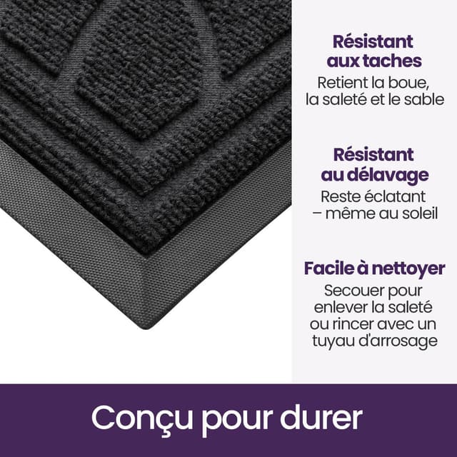 Detalle de DEXI paillasson intérieur 44 x 75 cm