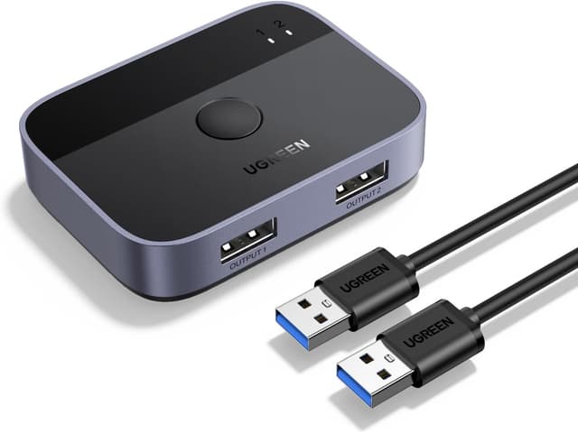 Imagen de UGREEN USB Switch 5Gbps 2x2 en OfertitasTOP