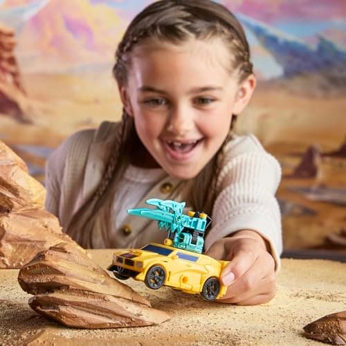 Thumbnail 6 de Hasbro Transformers Cyberworld Bumblebee, figura 2 en 1