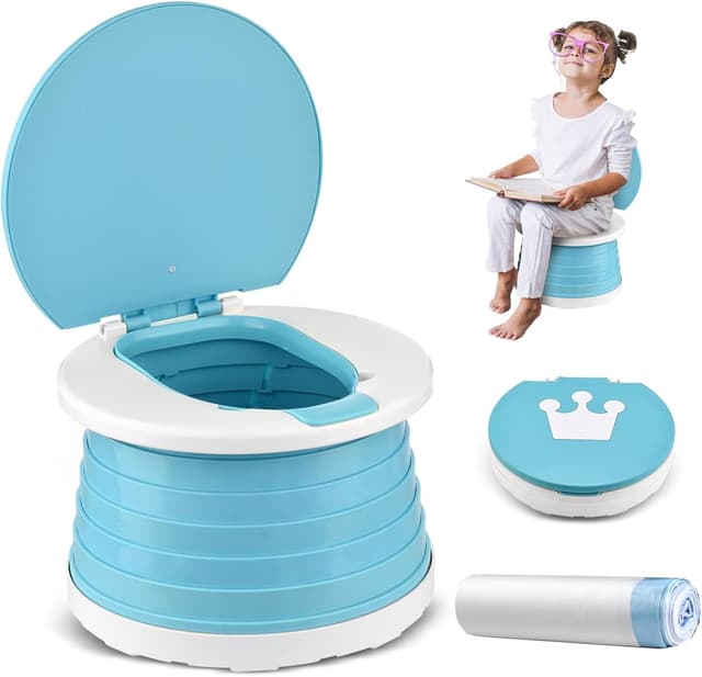 Detalle de VISATOR Pot pliable 1-3 ans pour voyage đźš˝