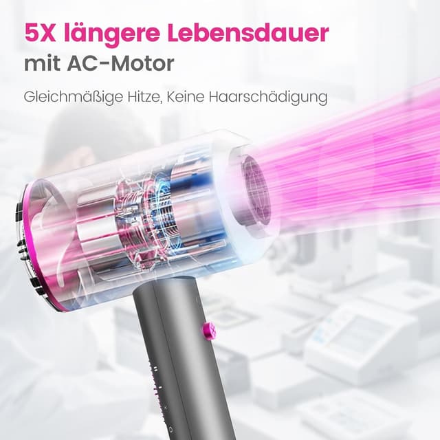 Detalle de CASAMAA Ionen Föhn AC-Motor Haartrockner