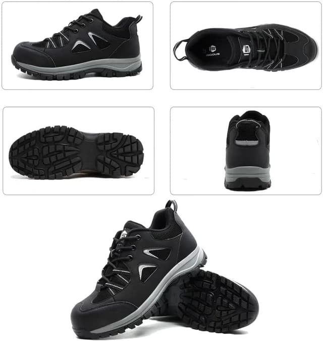 Detalle de Scarpe antinfortunistiche unisex con punta in acciaio e suola antiscivolo