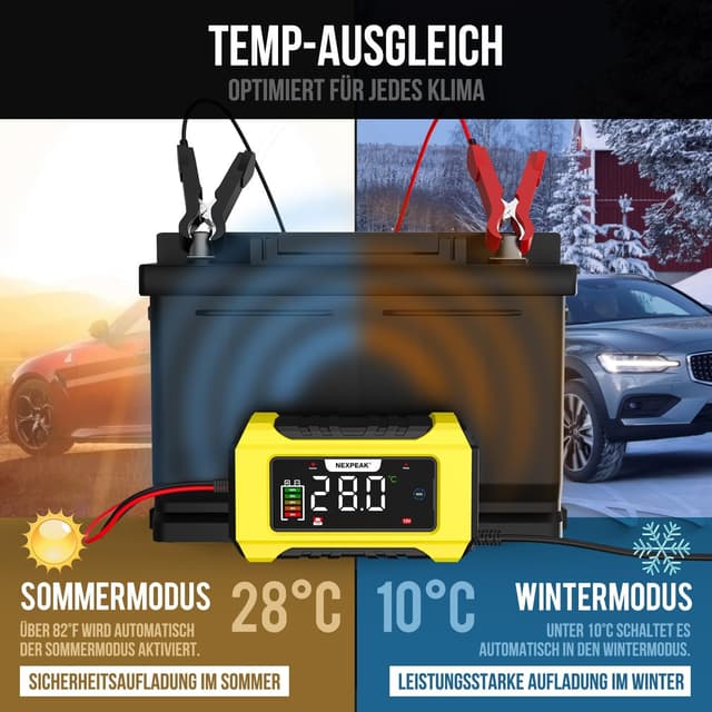 Thumbnail 6 de NEXPEAK NC215 15A Batterieladegerät 12V