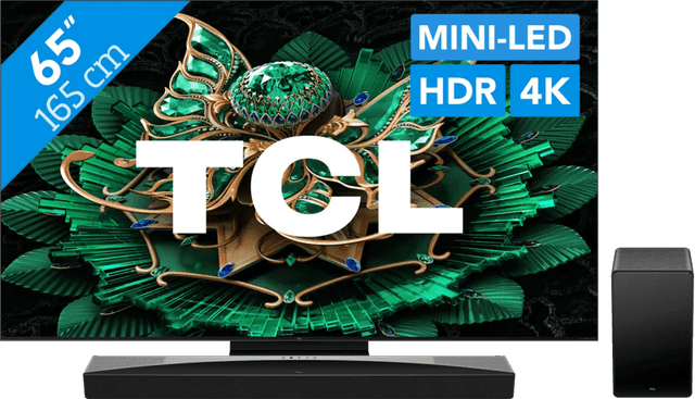 Detalle de TCL 65 Zoll QD‑Mini‑LED C71K 4K