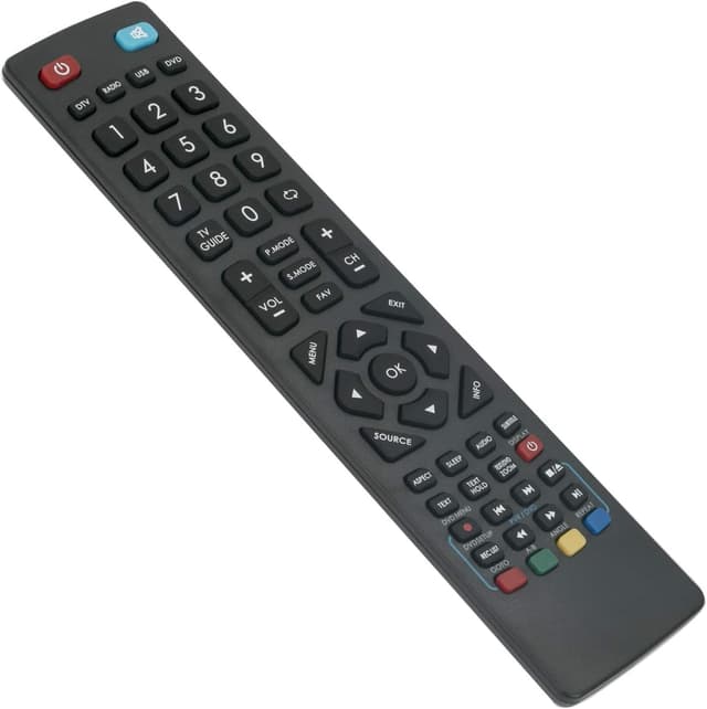 Detalle 2 de VINABTY replacement remote control for Sharp LC-24DHF4011K and compatible Bush BUS-236/207O-GB-3P-EGDPS-UK DLED50UHDHDRS