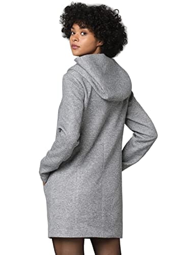 Thumbnail 4 de ONLY Coat ONLSEDONA Coat Light Grey Melange M Abrigo ligero talla M